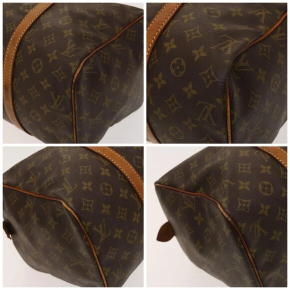 LOUIS VUITTON Monogram Sac Souple 35 Boston Bag M41626 LV Auth 128383 - Picture 14 of 16
